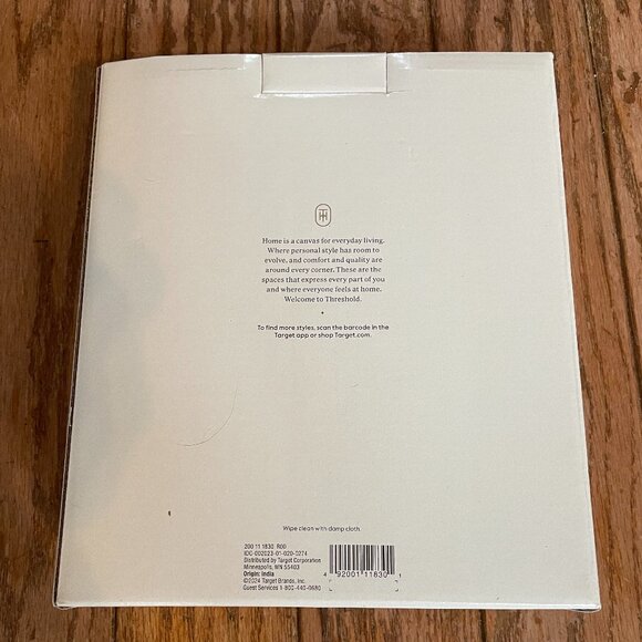 Threshold Manchester Cheese Knives Stainless Steel w/ Marble Handles 4 pc. Set - Picture 2 of 2